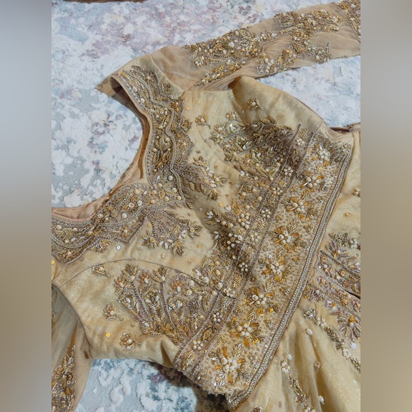 Pakistani/Indian Beautiful reception wedding bridal dress - Picture 6 of 17